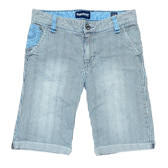 Timberland Other - Timberland boys blue pinstripe cotton shorts size 12